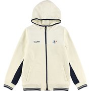 CL5LUY63 XXL WHT [ハイブリッドニットジップパーカー レディース XXLサイズ ホワイト]