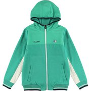 CL5LUY63 XXL GRN [ハイブリッドニットジップパーカー レディース XXLサイズ グリーン]