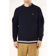 FD5LTJ02 L NVY [Water-R C neck knit PO メンズ Lサイズ NVY]