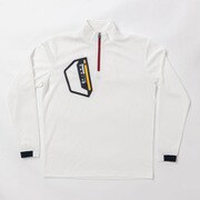 FD5LTG06 [Birds eye H zip shirt WHITE XXLサイズ]