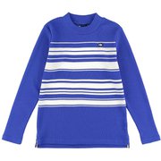 FD5LUG05 M BLU [Waffle H neck shirt（ワッフル ハイネックシャツ） レディース Mサイズ ブルー]