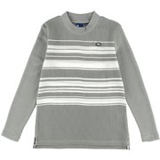 FD5LUG05 M GRY [Waffle H neck shirt（ワッフル ハイネックシャツ） レディース Mサイズ グレー]