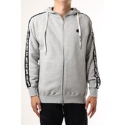 BA3LJM05 L LGRY [SIDE LOGO FULL-ZIP HOODIE メンズ Lサイズ ライトグレー]