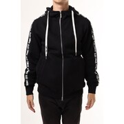 BA3LJM05 XL BLK [SIDE LOGO FULL-ZIP HOODIE メンズ XLサイズ ブラック]