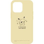POKE-722A [iPhone 13 Pro用 ソフトケース ピカチュウ]