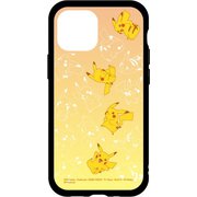 POKE-727A [iPhone 13 mini用 クリア IIIIfit ピカチュウ]