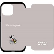 DN-883A [iPhone 13 mini用 フリップIIIIfit ミッキーマウス]