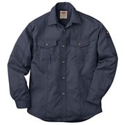 Dickies (ディッキーズ) 長袖ロールアップシャツ チャコール Mサイズ D-1878