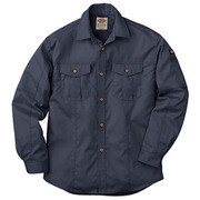 Dickies (ディッキーズ) 長袖ロールアップシャツ チャコール 3Lサイズ D-1878