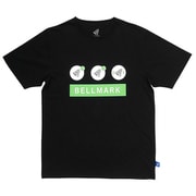 23933170-BLK-M [Bellmark ベルマークアイコンTシャツ 半袖 ベルマーク点数付 BLACK Mサイズ]