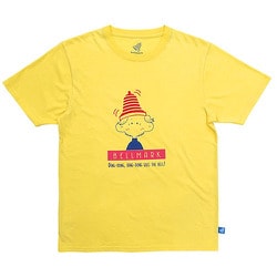 23933171-YEL-S [Bellmark ベルマークボーイTシャツ 半袖 ベルマーク点数付 YELLOW Sサイズ]