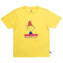 23933171-YEL-XL [Bellmark ベルマークボーイTシャツ 半袖 ベルマーク点数付 YELLOW LLサイズ]