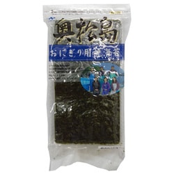 焼海苔 奥松島産 おにぎり用 半切 30枚