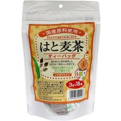 国産はと麦茶ティーバッグ 18P 54g（3g×18袋）