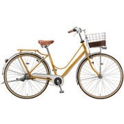 シティサイクル カジュナ DX(デラックス) ベーシックライン ベルトモデル 27型 内装3段変速 E.Xキャラメルブラウン CB73B2 1D20JC0