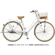 シティサイクル カジュナ スタンダード スイートライン チェーンモデル 26型 内装3段変速 P.Xピュアホワイト CS63T2 1D20UA0