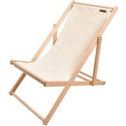 36660460 WHT [WOODEN BEACH CHAIR]