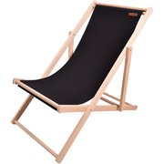 36660462 BLK [WOODEN BEACH CHAIR]