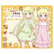 きんいろモザイク Thank you！！ ぷちちょこアクリル置時計 [キャラクターグッズ]