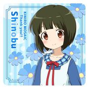 きんいろモザイク Thank you！！ ラバーマットコースター 大宮忍 [キャラクターグッズ]