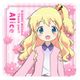 きんいろモザイク Thank you！！ ラバーマットコースター アリス・カータレット [キャラクターグッズ]
