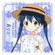 きんいろモザイク Thank you！！ ラバーマットコースター 小路綾 [キャラクターグッズ]