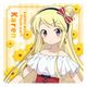 きんいろモザイク Thank you！！ ラバーマットコースター 九条カレン [キャラクターグッズ]