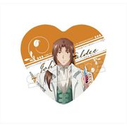 聖女の魔力は万能です ハート型缶バッジ ヨハン・ヴァルデック [キャラクターグッズ]
