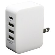 PD対応Type-C/3USBポートAC32W W BAC1C3UPD32W