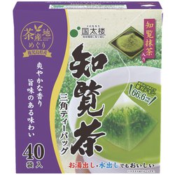 抹茶入り知覧茶 三角ティーバッグ 40袋 80g