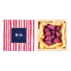 かゆらぎ薔薇 コーン 12個入 香立付 [コーン型お香]