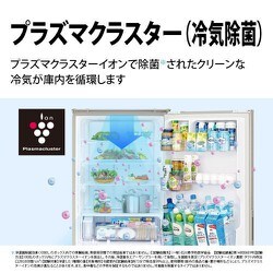 ヨドバシ.com - シャープ SHARP プラズマクラスター冷蔵庫 （412L・どっちもドア） 5ドア 除菌機能 シルバー系 SJ-X415H-S  通販【全品無料配達】