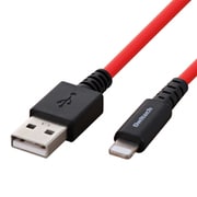 OWL-CBKLT2SRR12-BKRE [USB Type-A （オス） - Lightning （オス）ケーブル 1.2m ブラック×レッド]