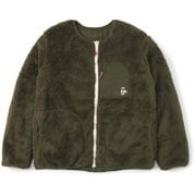 エルモフリースリバーシブルブルゾン Elmo Fleece RV Blouson CH04-1287 B055 Brown/Khaki XLサイズ [アウトドア フリース メンズ]