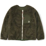 エルモフリースリバーシブルブルゾン Elmo Fleece RV Blouson CH14-1287 B055 Brown/Khaki WMサイズ [アウトドア フリース レディース]