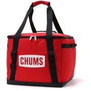チャムスロゴフォーダブルボックスS CHUMS Logo Foldable Box S CH60-3242 R001 Red [アウトドア ケース]