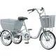 三輪自転車 ブリヂストンワゴン 前18/後16サイズ 内装3段変速 M.ブリリアントシルバー BW13 1E30BA0