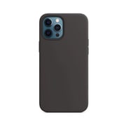 BDVCSA05-IP13L-BK [iPhone 13 Pro Max用 Devia 手触りが良い リキッドシリコン ケース カバー ブラック/Nature Series Silicone Case iPhone13 2021 （6.7）]