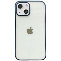 BDVCSA07-IP13-BL [iPhone 13用 Devia サイド メッキ ハードケース ブルー/Glimmer series case iPhone13 2021 （6.1）]