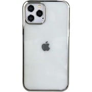 BDVCSA07-IP13P-SL [iPhone 13 Pro用 Devia サイド メッキ ハードケース シルバー/Glimmer series case iPhone13 2021 （6.1 Pro）]