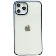 BDVCSA07-IP13P-BL [iPhone 13 Pro用 Devia サイド メッキ ハードケース ブルー/Glimmer series case iPhone13 2021 （6.1 Pro）]