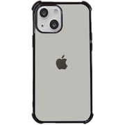 BDVCSA04-IP13-BK [iPhone 13用 Devia フレーム メッキ ソフトケース 背面クリア ブラック/Glitter shockproof soft case iPhone13 2021 （6.1）]