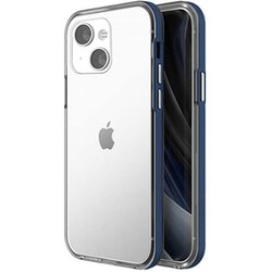 INO ACHROME SHIELD CASE IRON BLUE [iPhone 13用]