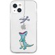AK20977i13 [iPhone 13用 ソフトクリアケース はらぺこザウルス グリーン]