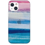 AK20986i13 [iPhone 13用 ソフトクリアケース 海の波 ブルー]