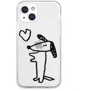 AK20989i13 [iPhone 13用 ソフトクリアケース イヌハート]