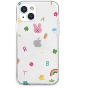 AK20995i13 [iPhone 13用 ソフトクリアケース pink usagi]