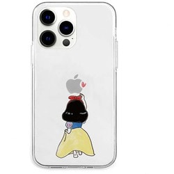 AK21006i13P [iPhone 13 Pro用 ソフトクリアケース お姫様]