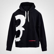 ビッグロゴヘビースウェットフーディ M ブラック MS143MBK