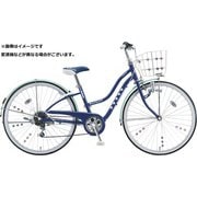 ジュニア向け自転車 ワイルドベリー 24型 外装6段変速 E.Xアメリカンブルー WB461 1C104D0